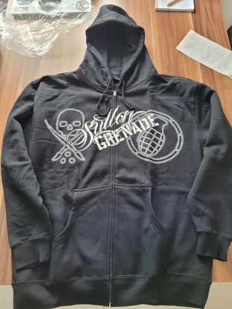 Grenade ZIP-Hoodie Grösse L - Neu