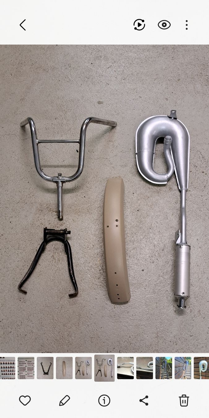 Piaggio Cyclomoteurs: Ciao Teile Rennauspuff – D'occasion à weiach par subiaco