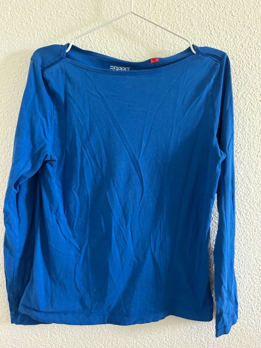 Esprit T-shirt: Esprit Shirt, Langarm, Blau, Gr. M – Usato da Ebikon venduto da magdasophia