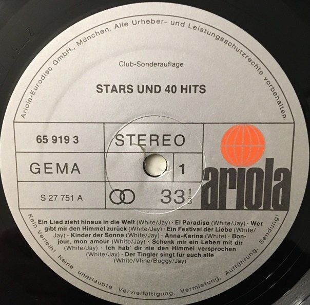 Dischi in vinile: Stars und 40 Hits (2 LPs) – Usato da Grüningen venduto da azulmarron 2