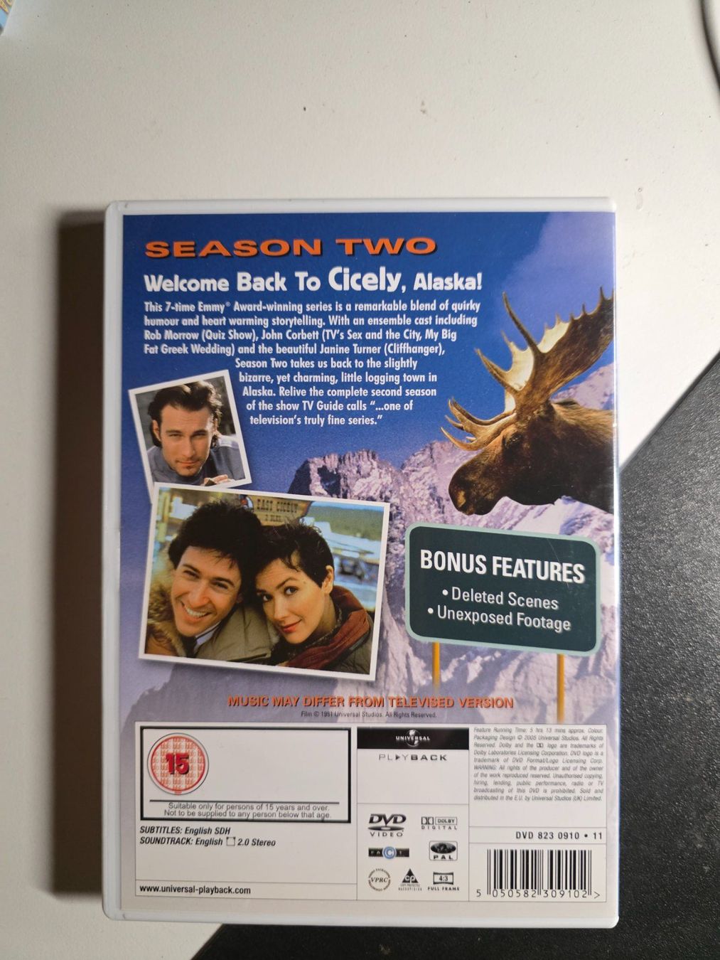 Tutti i DVDs: Doppel DVD - Northern Exposure - Season Two – Usato da Walterswil BE venduto da Lonitti 1