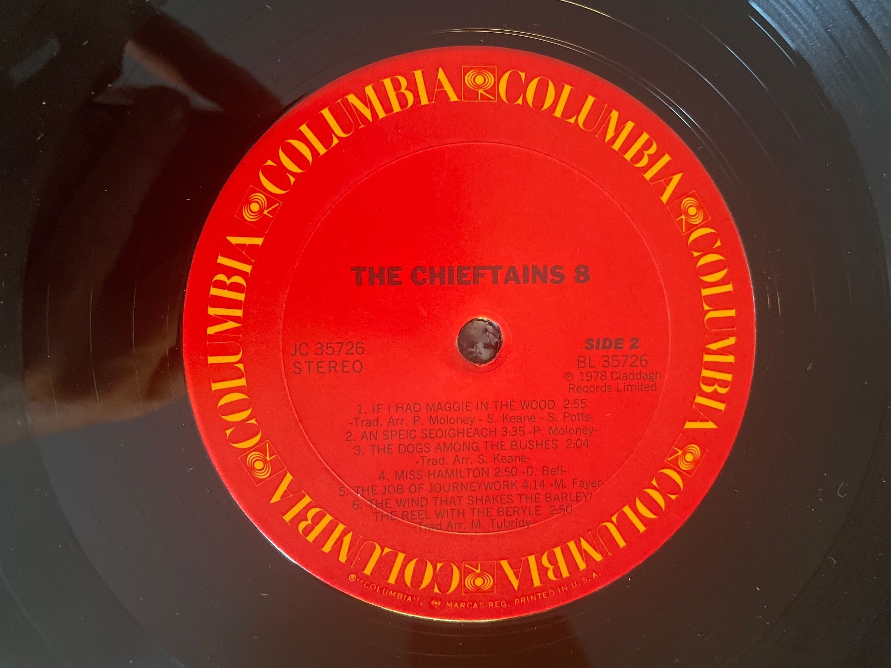 Dischi in vinile: S508 The Chieftains 8 – Usato da Frutigen venduto da Philippe_jsp 1
