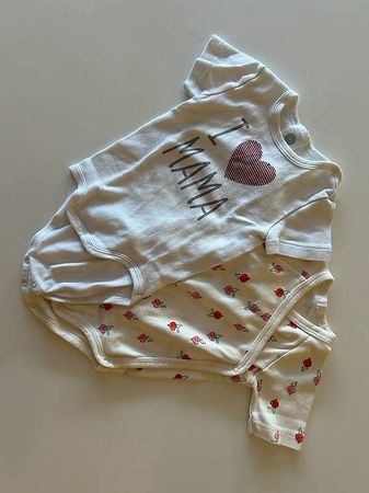 Kleiderset, Bodies/Body, T-shirt mit Jeanshose, Gr. 60/62