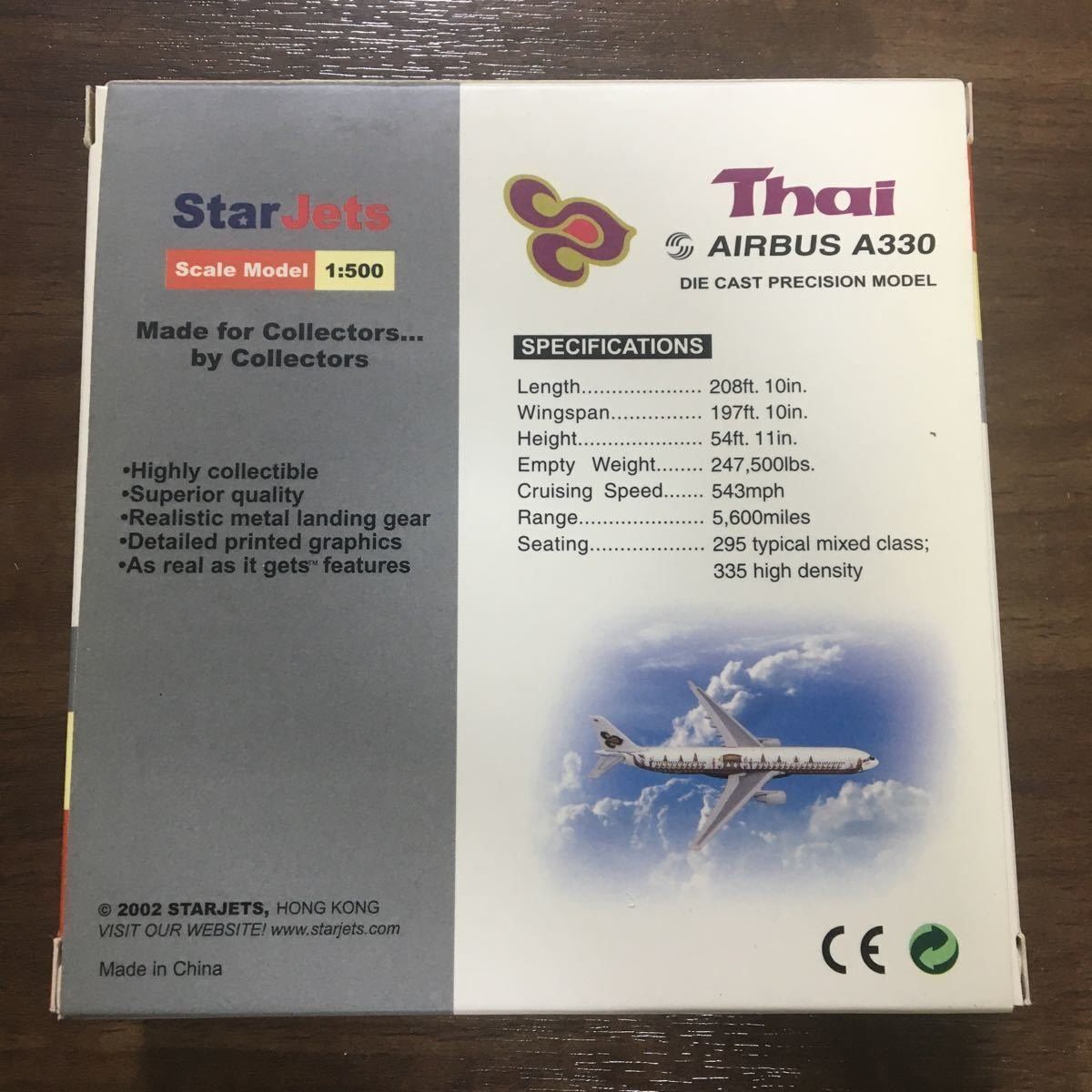 Airbus Kit di modellismo & Modellini statici: A330-300 THAI Airways – Nuovo e nell'imballaggio originale da Morges venduto da iljamuromez 5