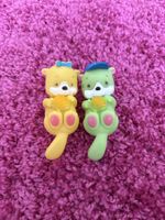 Niedliche Vintage Gummibären Figuren, Top Zustand, 2 Stk.