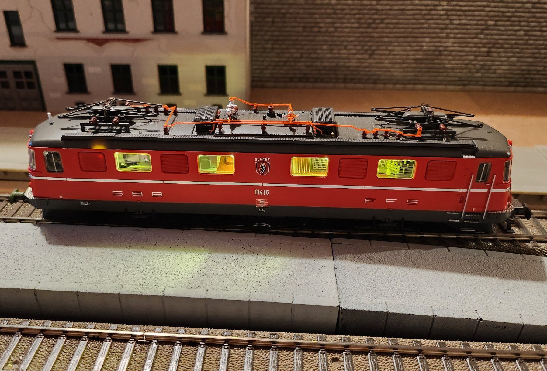 Esu Modellini di ferrovie: ESU Ae 6/6 11416 "Glarus" DC/AC – Nuovo (secondo la descrizione) da Wittenwil venduto da ced_q8j7 8
