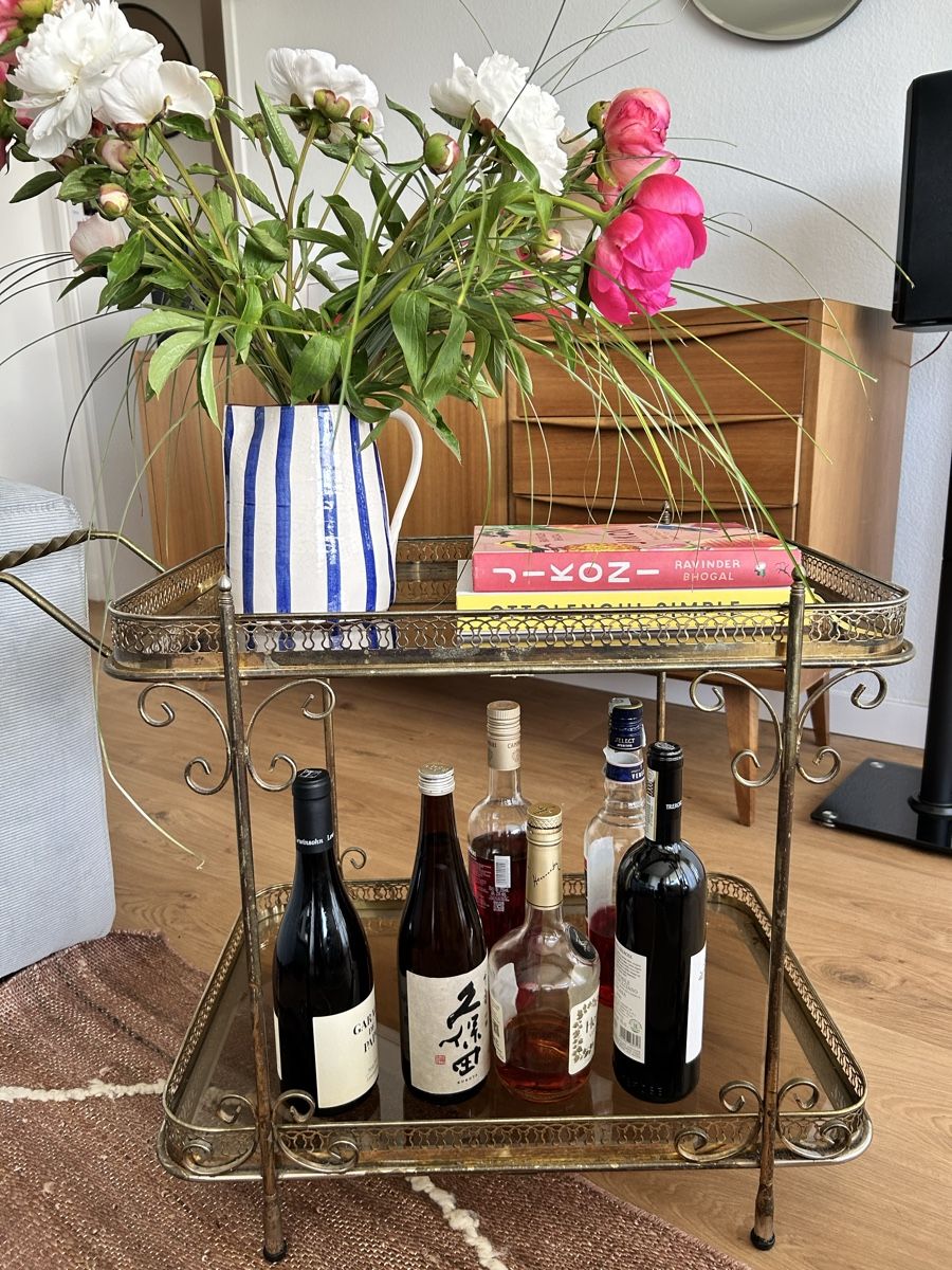 Servierwagen: Vintage brass bar cart – Gebraucht aus Basel von ves_yxb5