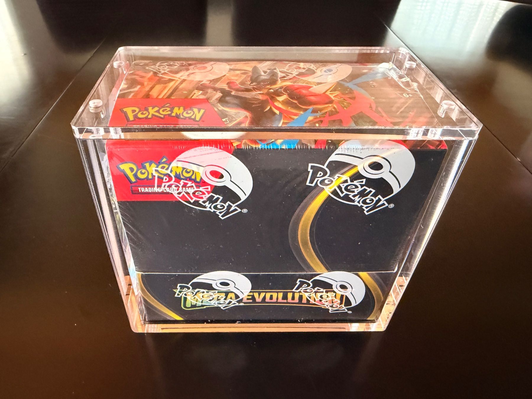 Pokémon Carte collezionabili: Pokémon Mega Evolution Booster Display EN + Acrylbox – Nuovo e nell'imballaggio originale da Oberhofen Thun'see venduto da SaveBigBuyFast 1