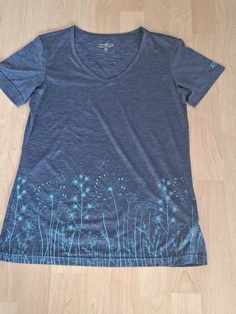 Damen T-Shirt CMP Grösse 38 mit Blumenprint guter Zustand