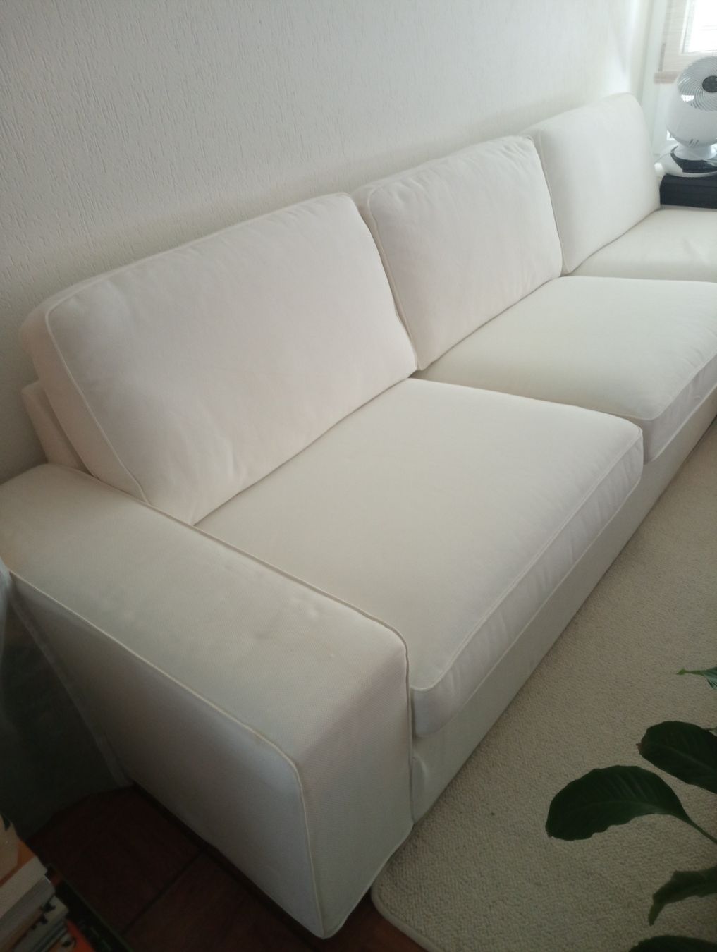 Ikea Divani: KIVIK 3er Sofa, Ikea, Cremeweiss, NP 699 – Usato da Wettswil venduto da pinkabella 4