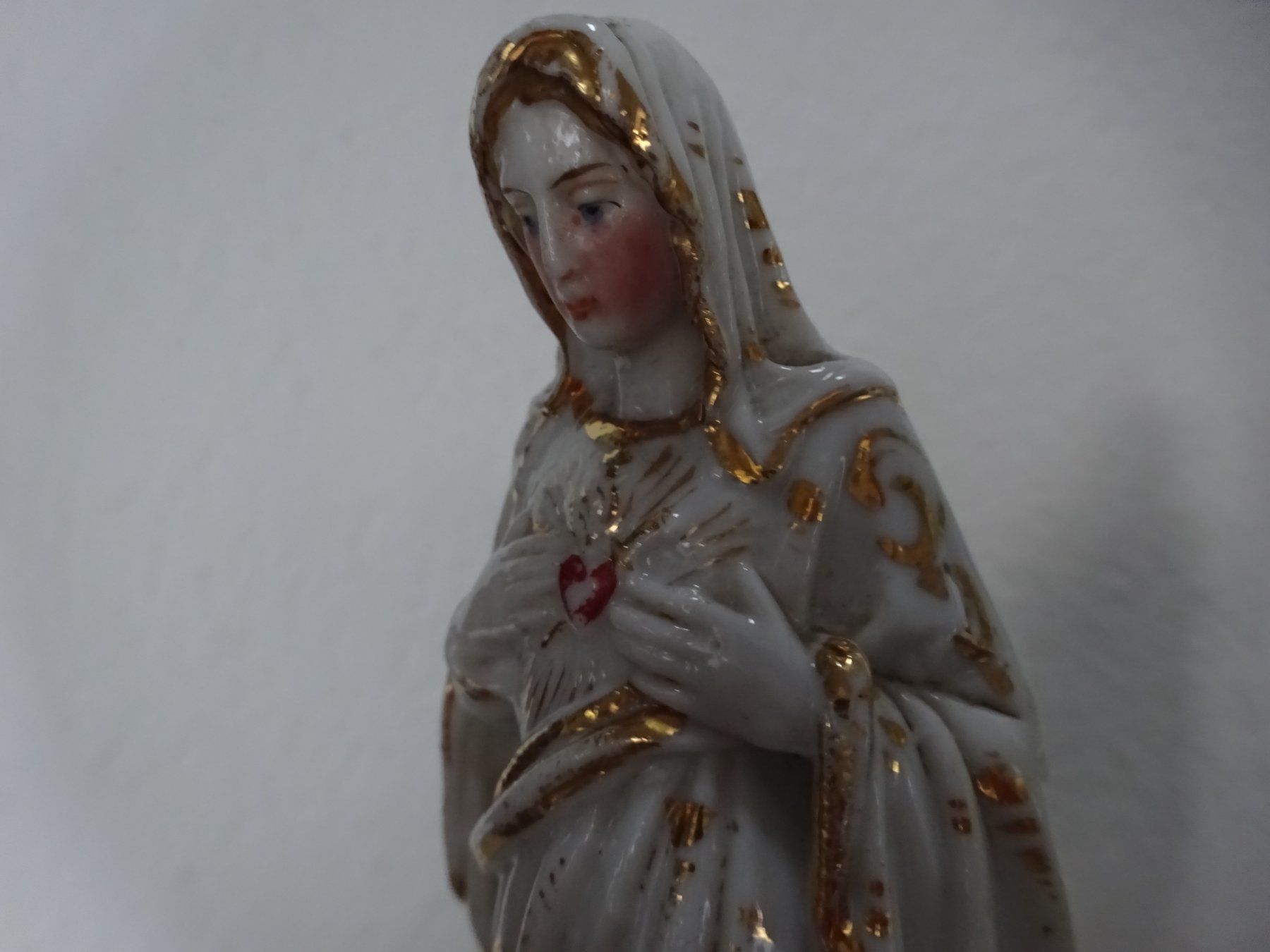 Statuette: Antike Herzmarie + Herzjesu  /  Einsiedeln – Usato da Oetwil am See venduto da Senegal 3