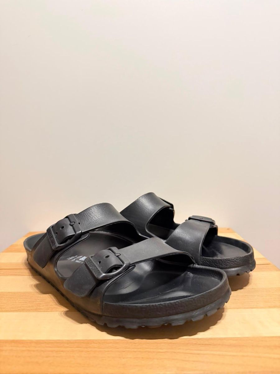 Birkenstock Scarpe da uomo: Birkenstock Pantoletten Schwarz – Usato da Wädenswil venduto da dom_pz5d
