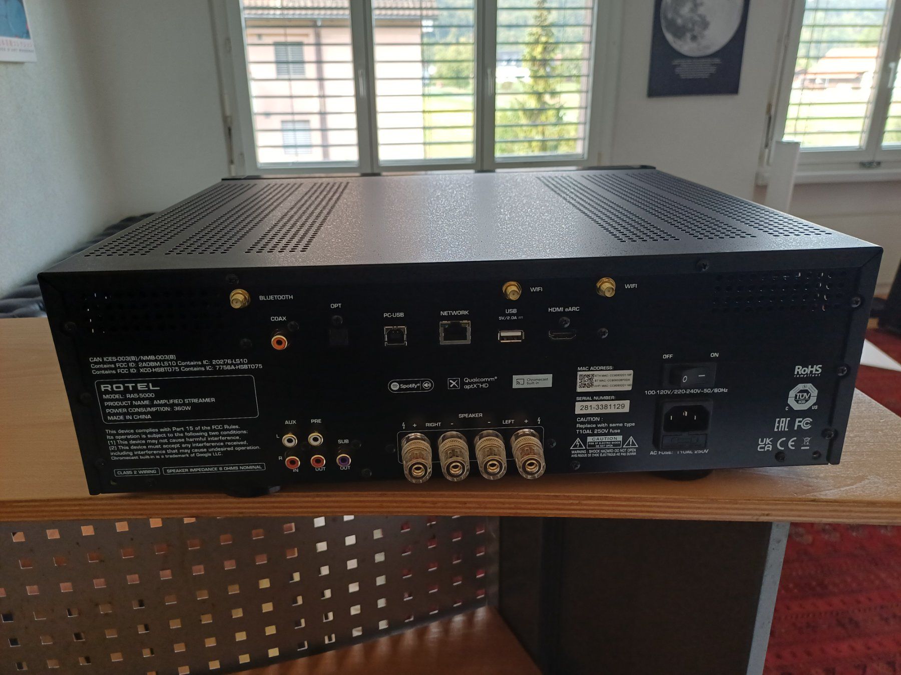 Rotel Amplificateurs: ROTEL RAS- 5000 in Schwarz – Neuf (Voir description) à Dübendorf par Bierbauchschwein 2
