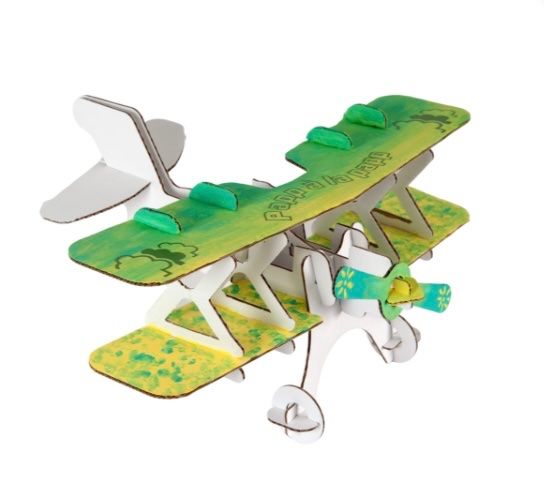 Giocattoli: Flugzeug Spielzeug Bausatz Karton Flieger – Nuovo e nell'imballaggio originale da Aarau venduto da Ahoffa