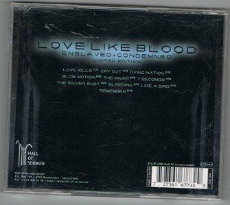 CD: Love Like Blood - Enslaved + Condemned – Usato da Bowil venduto da Familie_Kuenzi 1