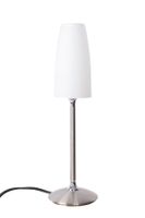 Kleine Tischlampe – Opalglas & Metall – Modernes Design 30cm