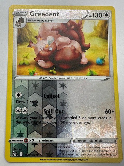 Pokémon Sammelbilder & Trading cards: Greedent - Reverse Holo – Neu (gemäss Beschreibung) aus Nussbaumen AG von Pika-Shop