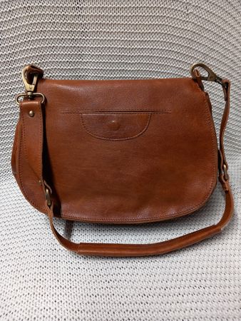 Ledertasche LANDLEDER hellbraun, Handtasche