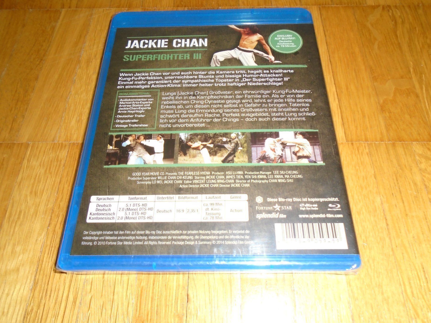 Tutti i DVDs: Jackie Chan - Superfighter 3 - UNCUT – Nuovo e nell'imballaggio originale da Basel venduto da havsok 1
