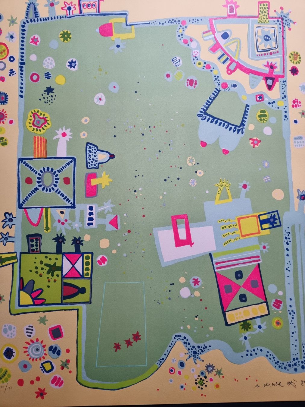 Grafica & Litografie: URS HUBER LITHOGRAPHIE SIGNIERT NUMMERIERT – Usato da Gersau venduto da grafik-kunst 1