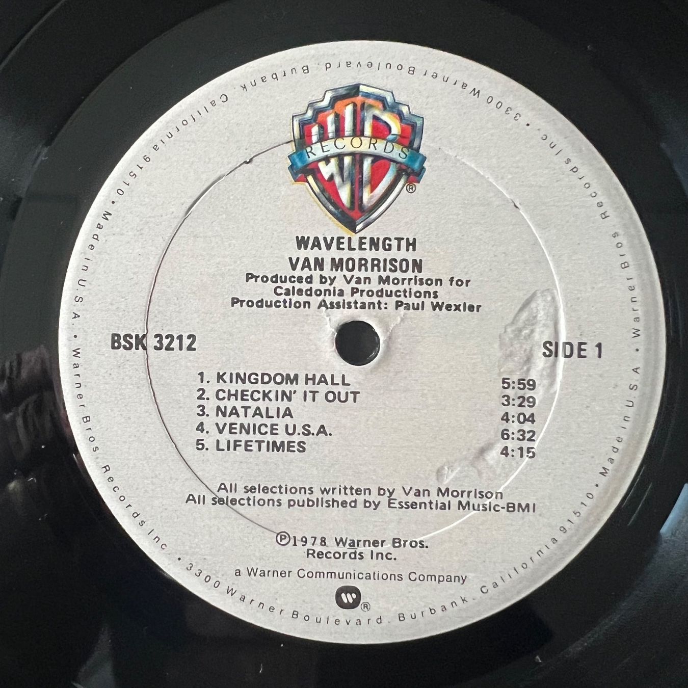 Dischi in vinile: Van Morrison - Wavelength / 1. US-Press. 1978 – Usato da Gais venduto da soundcave57 3