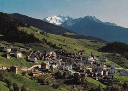 Visperterminen Wallis Balfrin und Mischabel