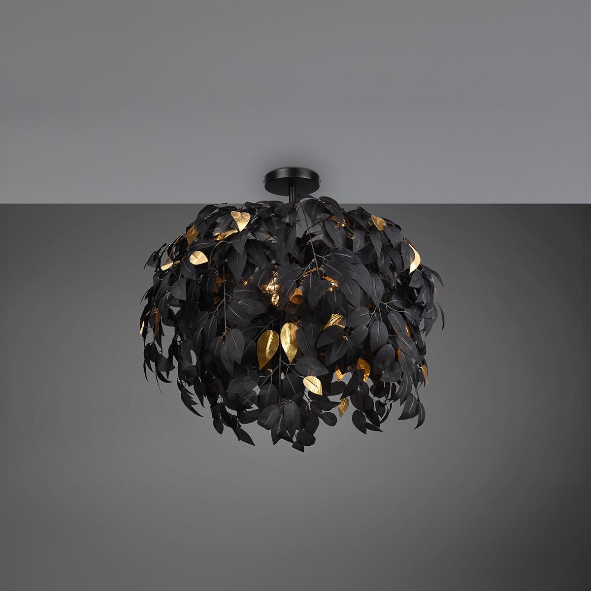 Lampadari & plafoniere: Deckenleuchte, Blätter Design, 70 cm Ø – Nuovo (secondo la descrizione) da Kreuzlingen venduto da Smart-Light