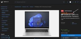 HP Elite x360 1040 G10: 3J. Garantie, Originalpreis 1950 CH