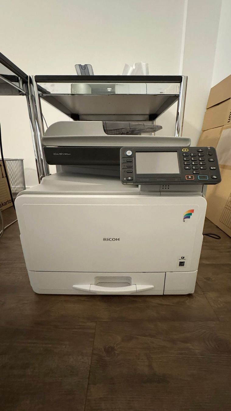 Ricoh Drucker: Ricoh Multifunktionsdrucker, Drucker/Scanner/Kopierer/Fax – Gebraucht aus Möhlin von peti_B 3