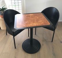 Kaffeehaus Set Tisch u. Stühle wie Costes Phillippe Starck