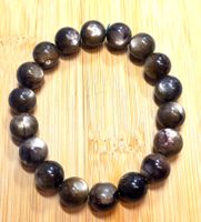 Dunkles grünes Mica/Lepidolit Armband 11.4mm