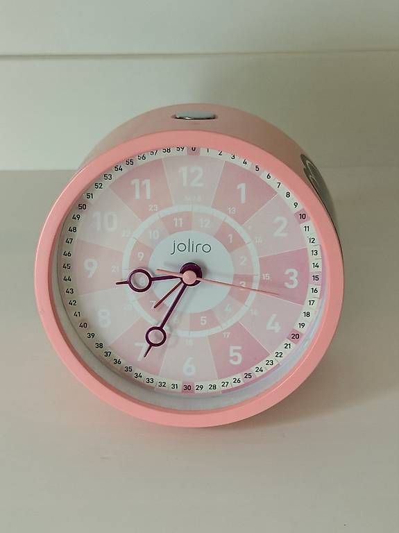 Wecker: Joliro Lernwecker Kinder, rosa – Gebraucht aus Gümligen von Sally777