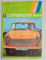 Trabant 601 Prospekt DDR Oldtimer Automobil Rarität 1976