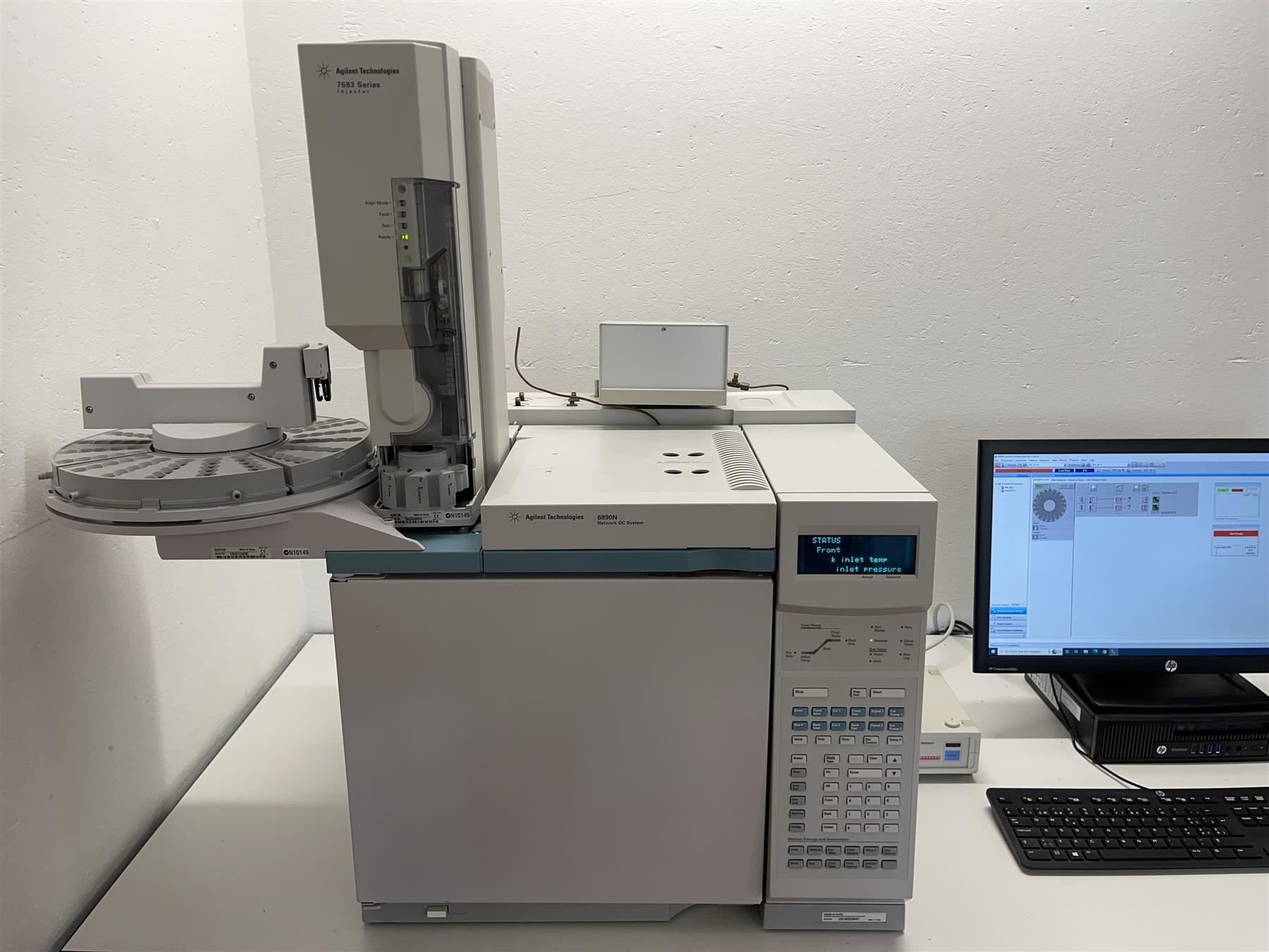 Agilent Misurare: Agilent 6890N Network GC System – Usato da Niederdorf venduto da LeptonAG_Labor 3