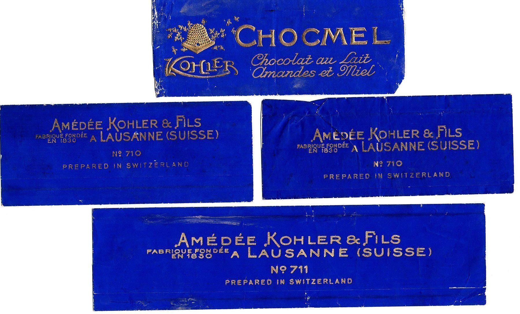 Insegne: Werbung antik Schokolade Kohler – Usato da Mörschwil venduto da antiksalon 1