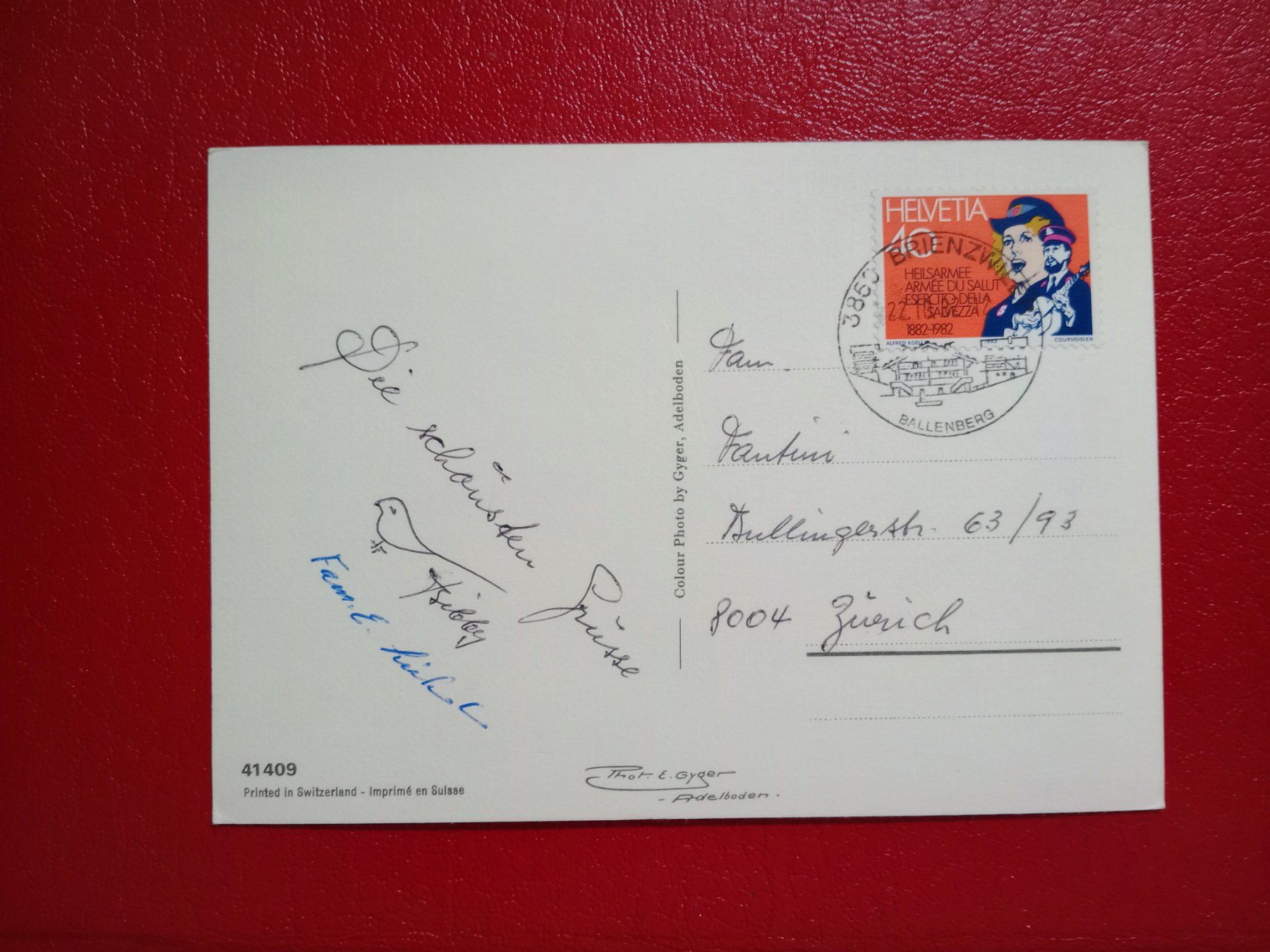 Cartoline postali: Ak Ballenberg Haus von Matten Bern 1982 – Usato da Küttigen venduto da Melisch1000 1