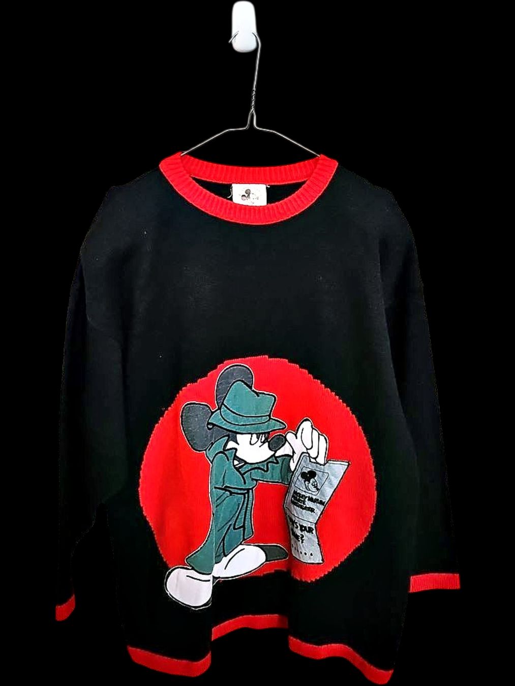 Pullover & Sweatshirts: Disney Micky Maus Detektiv Pullover - Größe M – Gebraucht aus Zug von vinokilo 1