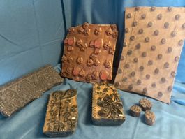 Stoffdruck Platten