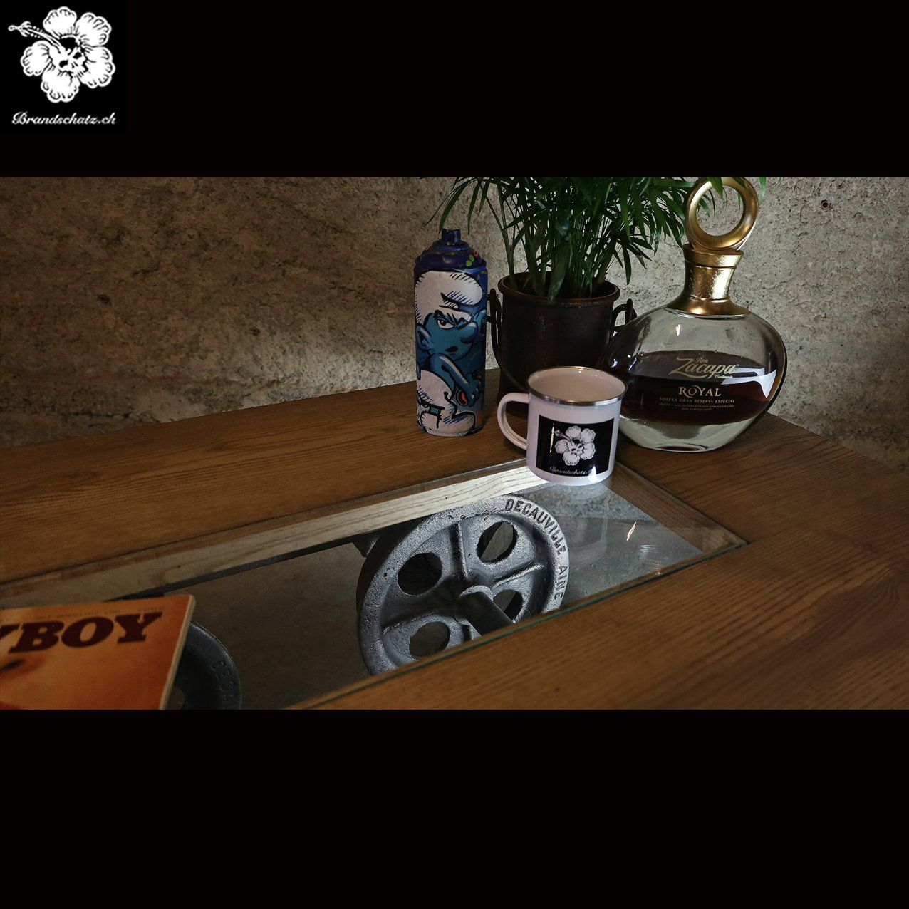 Tavoli: Couchtisch aus altem Minen Wagen / Lore, Minenlore – Nuovo (secondo la descrizione) da Birrwil venduto da brandschatz_birrwil 1