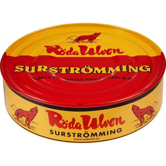 Cibi & Specialità: Röda Ulven Surströmming 400g - Original Dose – Nuovo e nell'imballaggio originale da Chur venduto da chur1901