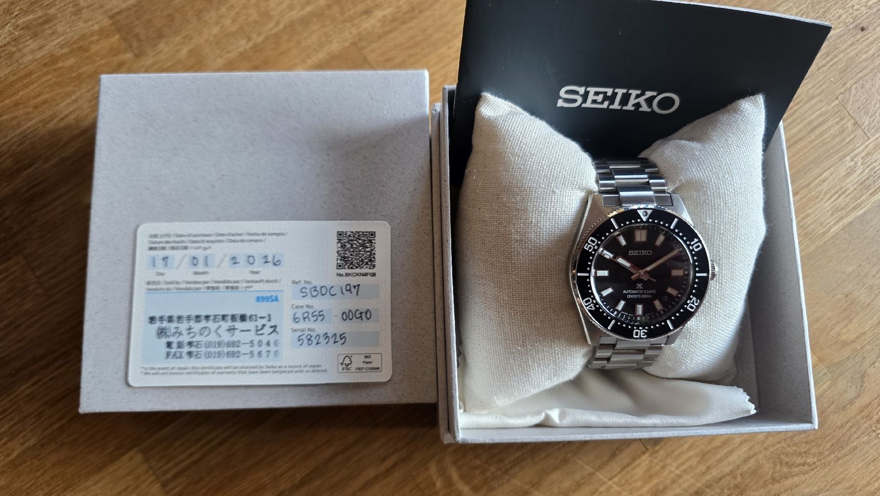 Seiko Orologi: Seiko Prospex Diver's 300m spb453 – Usato da Bern venduto da Rodraise 1