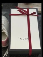 Gucci Sneaker Ace weiss rosa Leder neuwertiger Zustand