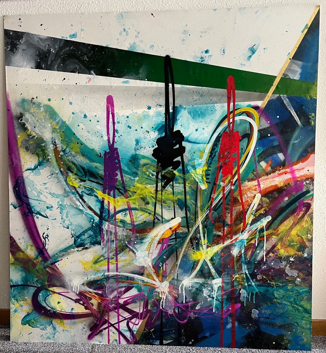 Dipinti: RAM "The beautiful after Tomorrow" 2021 – Usato da Naters venduto da Kunstprofil