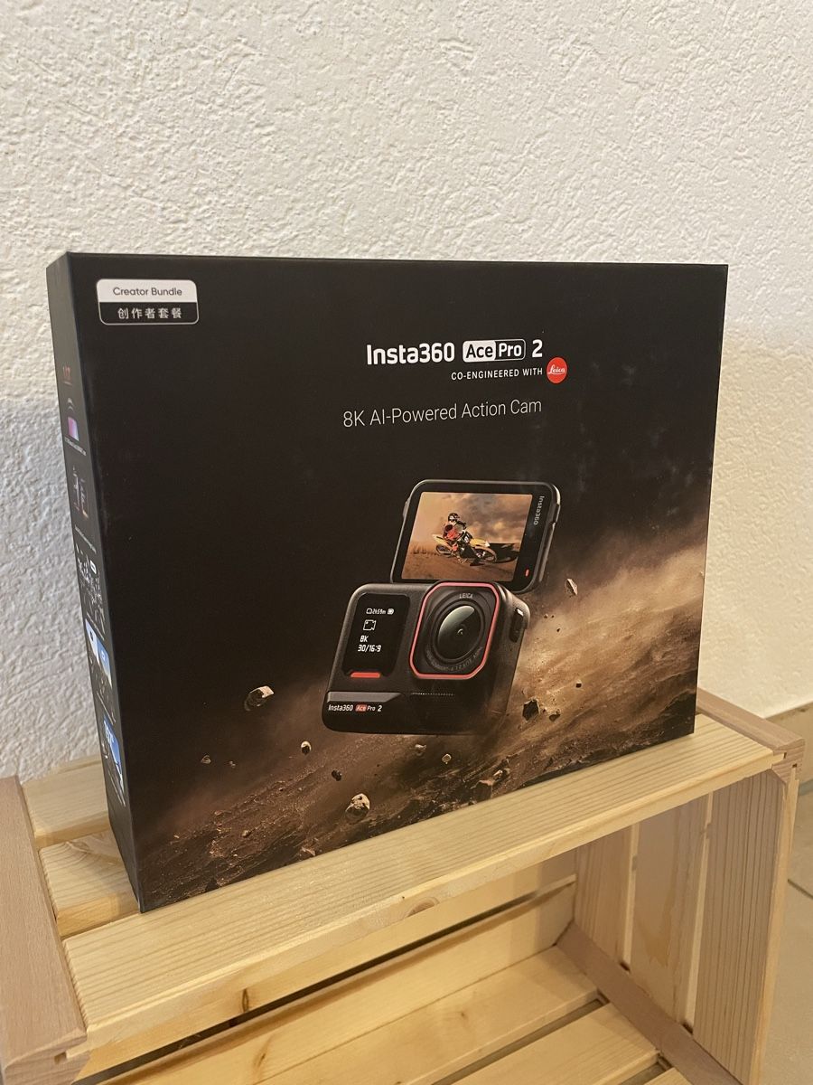 Insta360 Camcorder: Caméra action Insta360 Ace Pro 2 Creator Bundle neuf – Neu und originalverpackt aus Courtételle von chl_kj2l