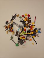 LEGO Zubehör Konvolut Waffen Helme Köpfe Ersatzteile Figuren