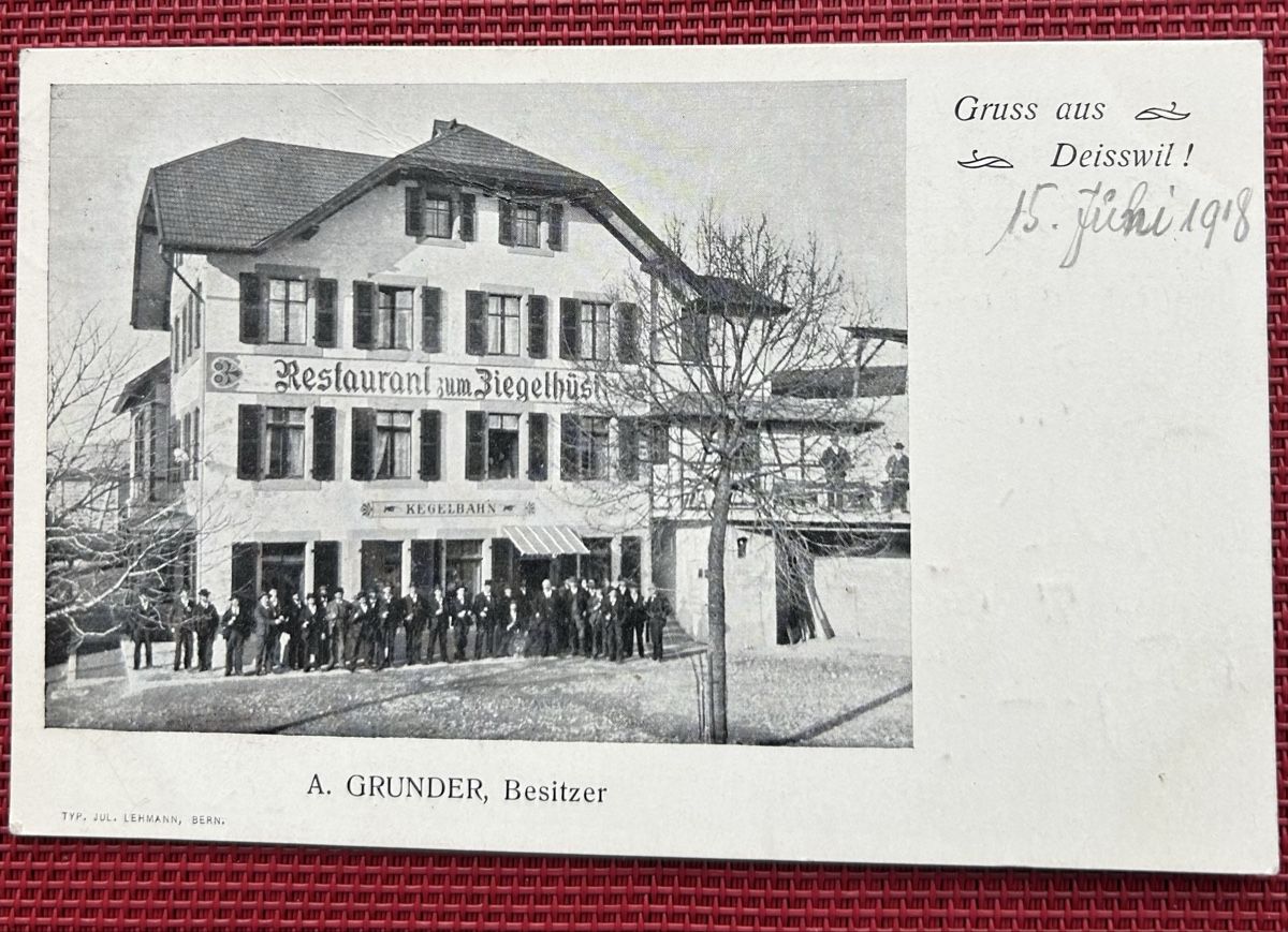 Cartoline postali: Gruss aus Deisswil – Usato da Horw venduto da Tellbub