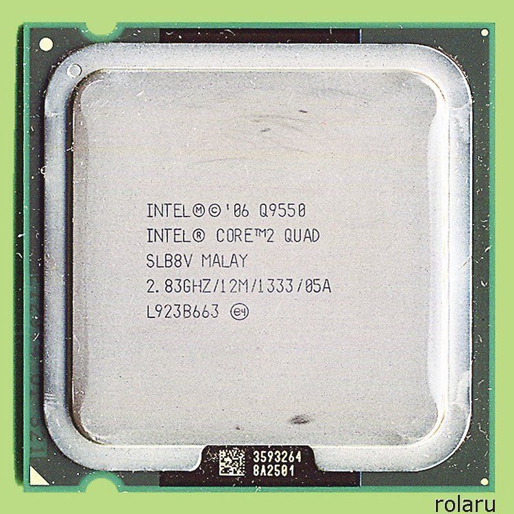 Intel Componenti elettronici: Intel Core2 Quad Q9550, 2.83GHz/12M/1333 – Usato da Baden venduto da Rolaru