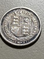 GB - 6 pence - 1887 - Victoria - AG
