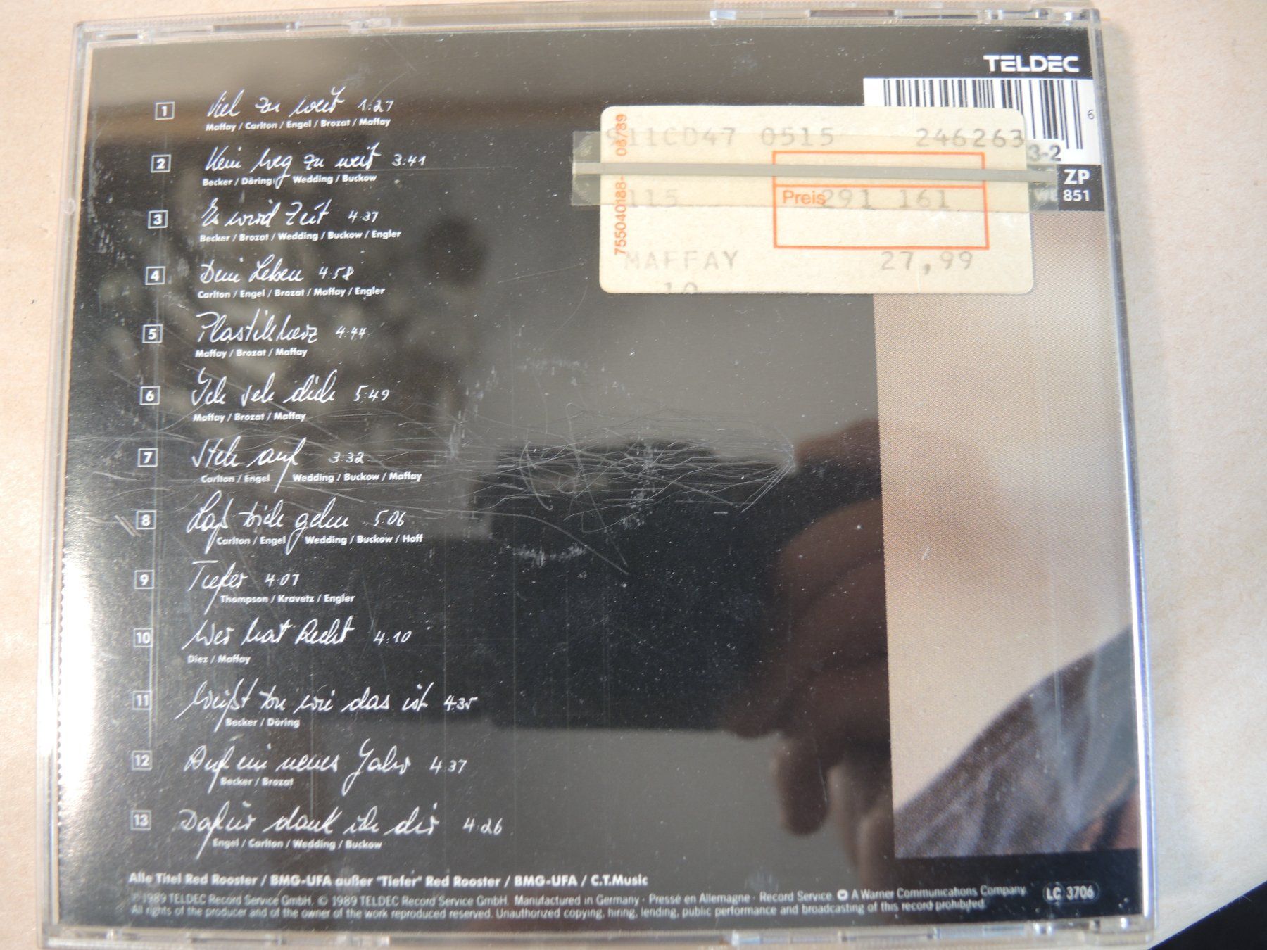CD: Peter Maffay - Kein Weg zu weit - CD – Usato da Rorschach venduto da Pop-upBrocki 3