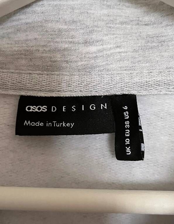 Maglioni & Felpe: Grauer Pullover / Sweatshirt Gr. 38 von Asos – Usato da Zürich venduto da Imaime 3